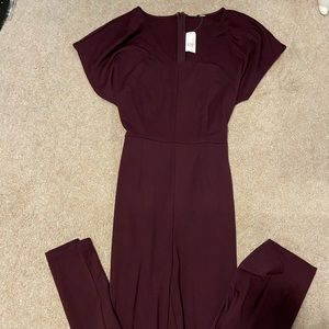 Maroon GAP long pant romper